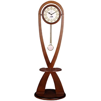 ساعت ایستاده مدرن لوتوس گردویی مدل Modern Floor Clock MF-124 WL